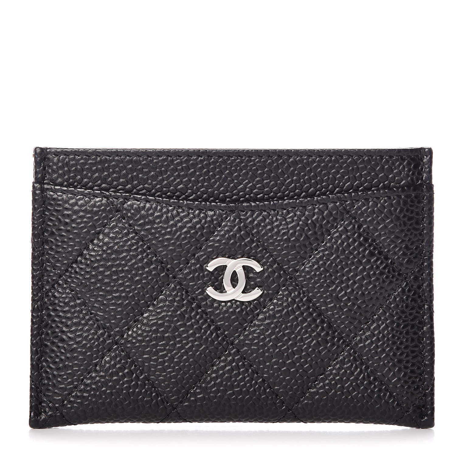 Chanel Caviar Quilted Card Holder Black 1 of 9