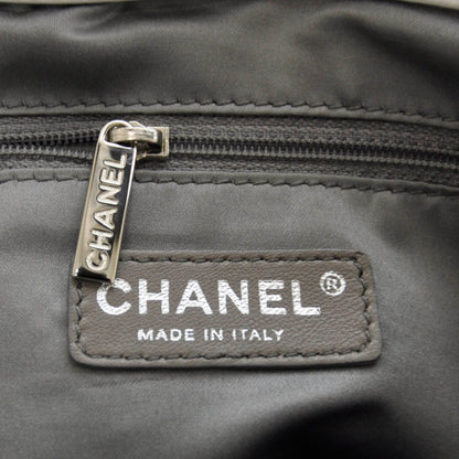 Chanel Leather Modern Chain Tote White 7 of 8