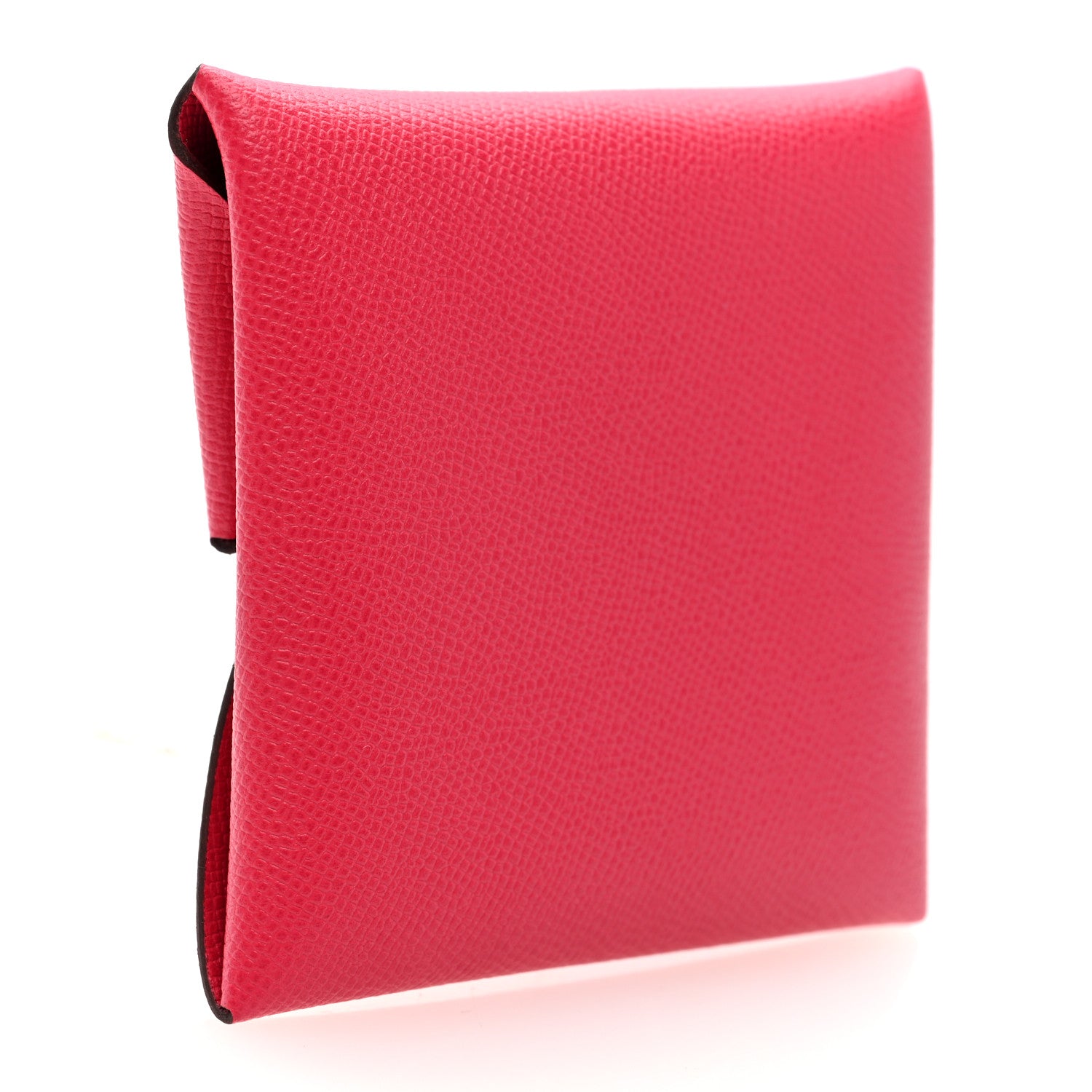 Hermes Madame Calfskin Bastia Coin Purse Rose Extreme 3 of 8