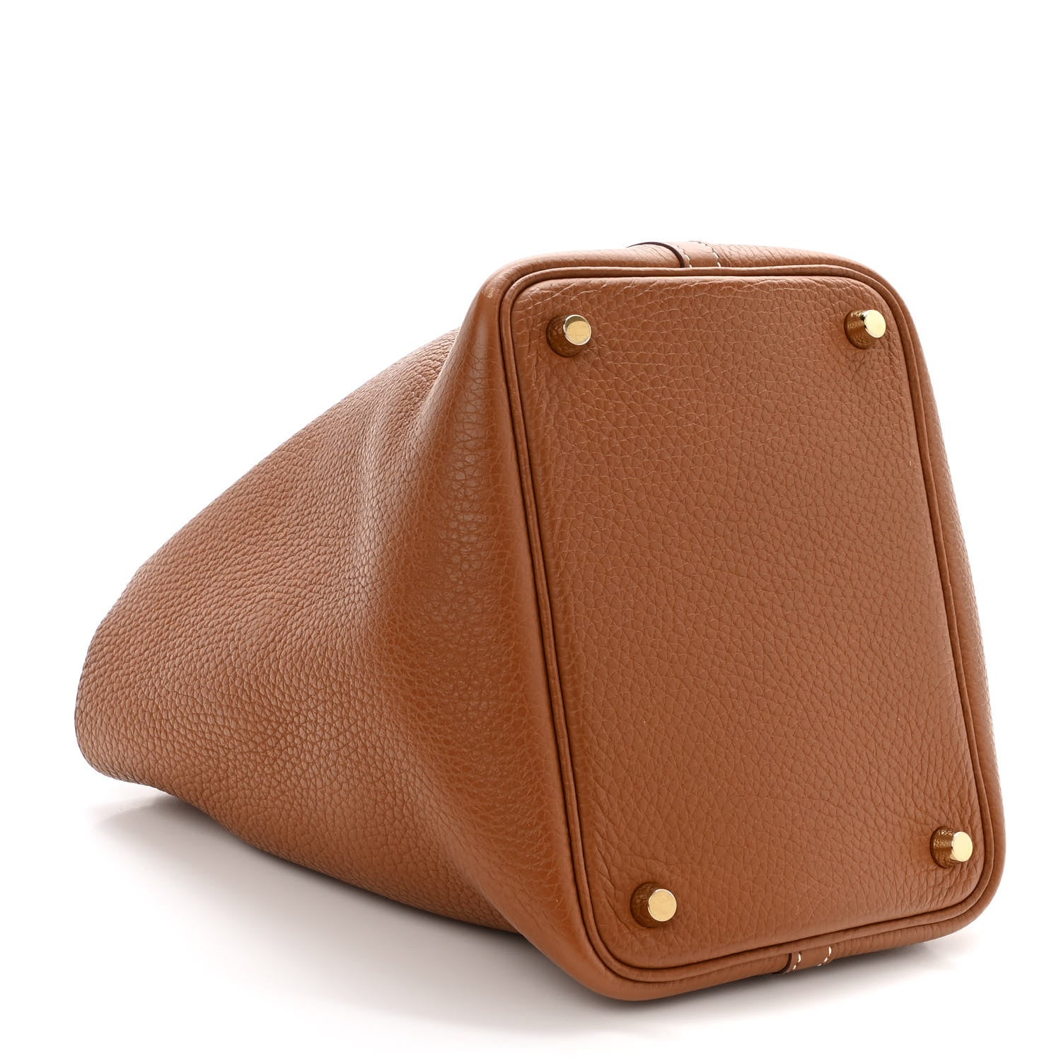 Hermes Taurillon Clemence Picotin Lock 18 PM Gold 4 of 12