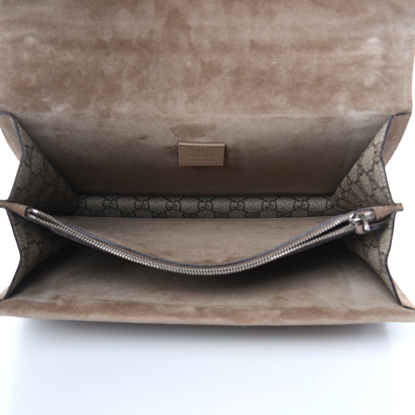 GG Supreme Monogram Medium Dionysus Shoulder Bag Taupe