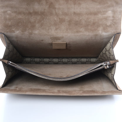 Gucci GG Supreme Monogram Medium Dionysus Shoulder Bag Taupe 5 of 13