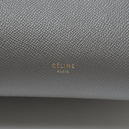 Celine Grained Calfskin Mini Belt Bag Grey 6 of 14