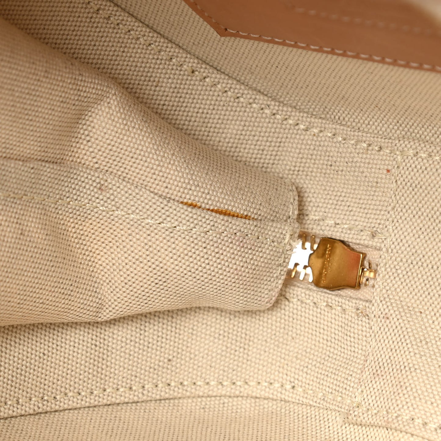 Raffia Calfskin Small Mica Bag Natural Brown Gold
