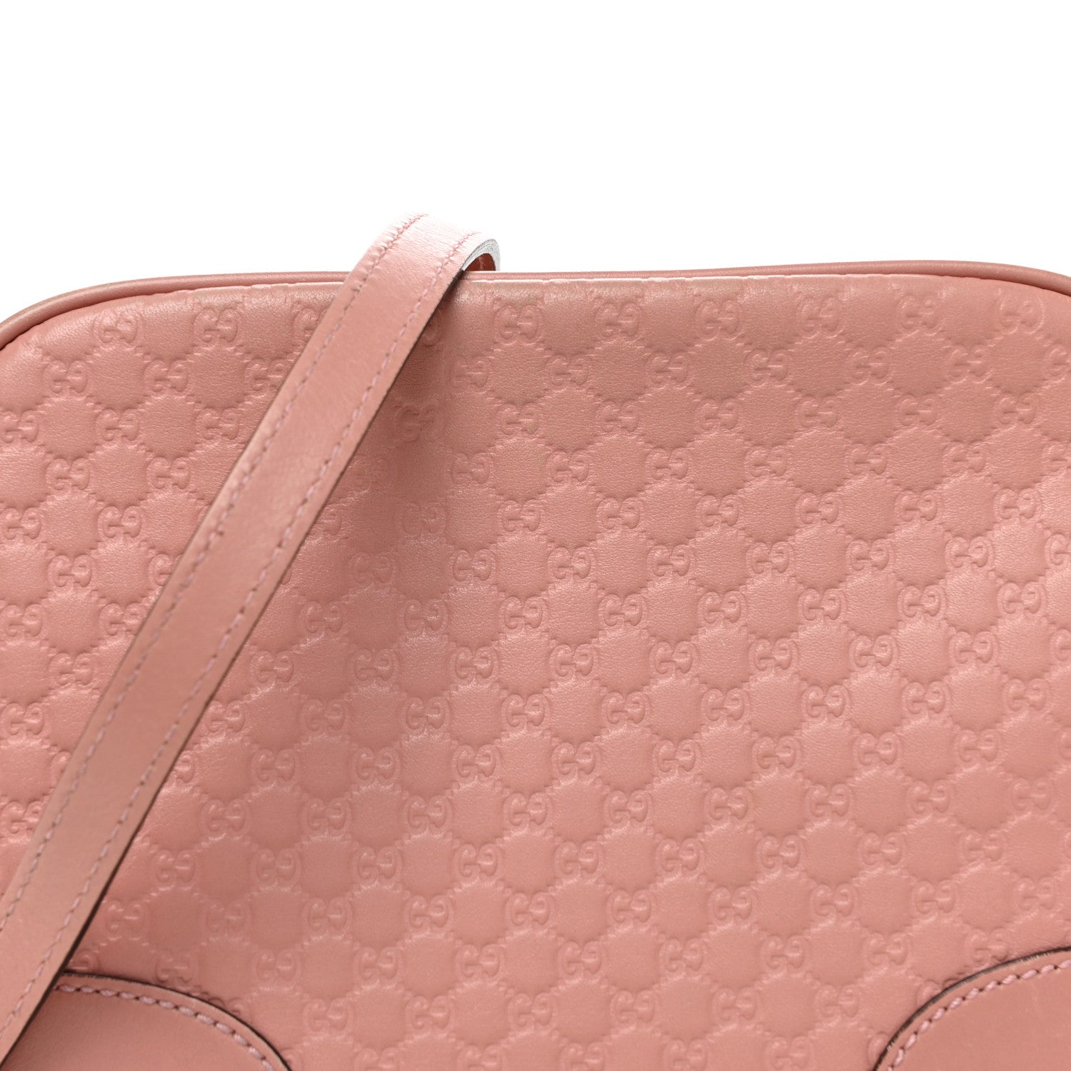 Gucci Soft Microguccissima Mini Bree Messenger Bag Soft Pink 8 of 13