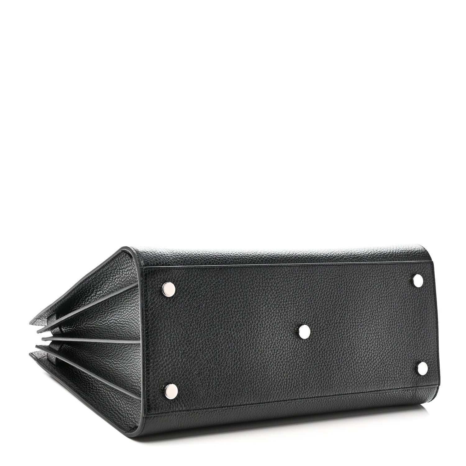 Saint Laurent Grained Calfskin Large Sac De Jour Black 4 of 9