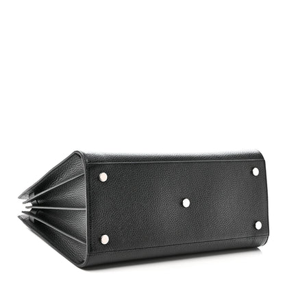 Saint Laurent Grained Calfskin Large Sac De Jour Black 4 of 9