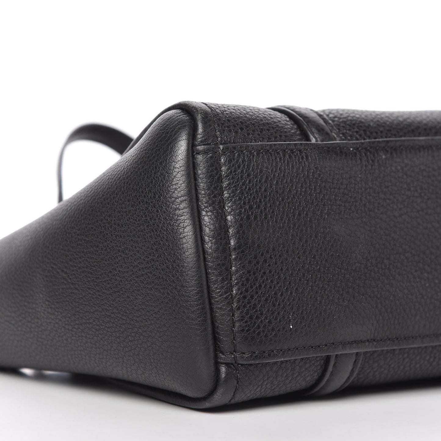 Grained Calfskin The Tag 21 Tote Black