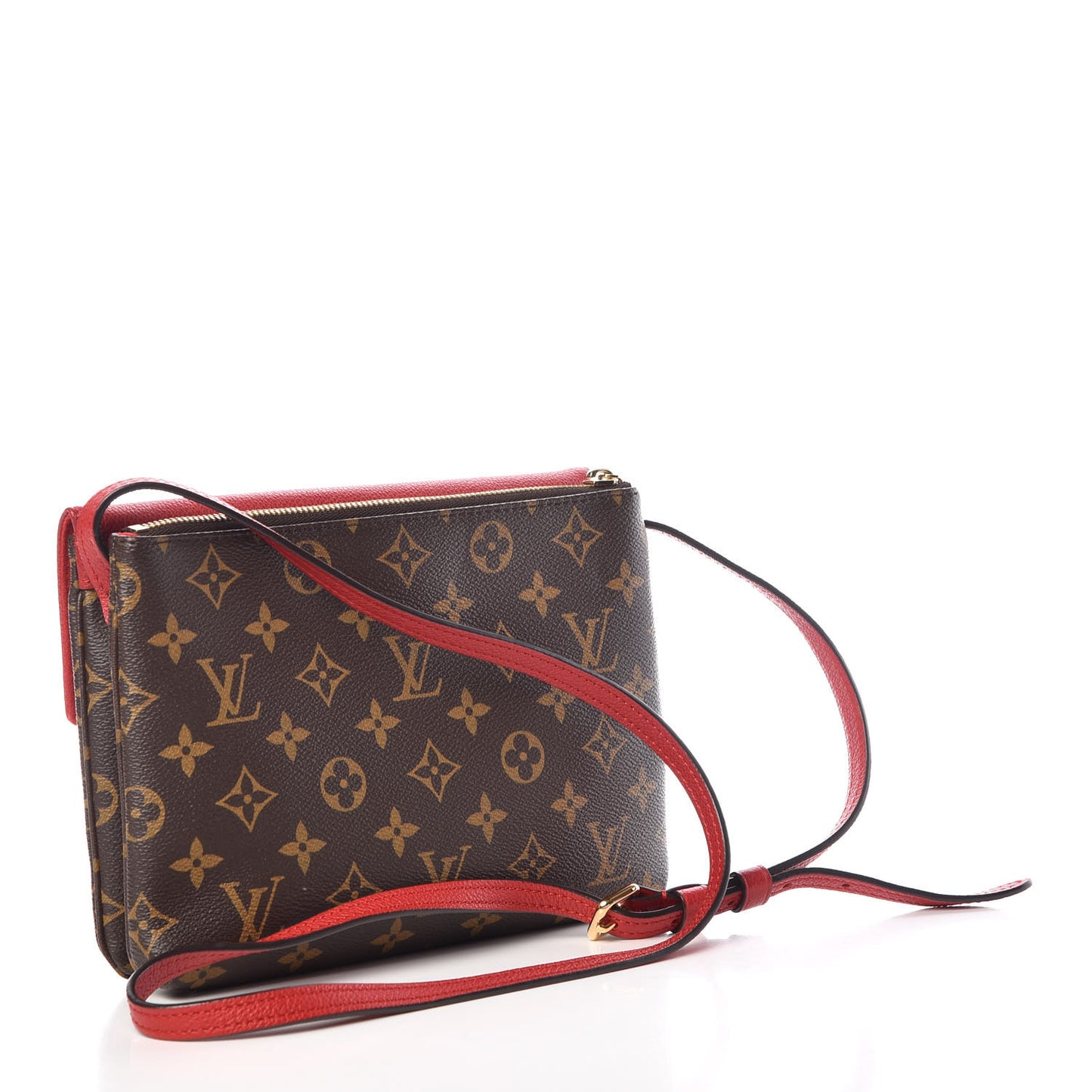 Monogram Twice Pochette Cherry