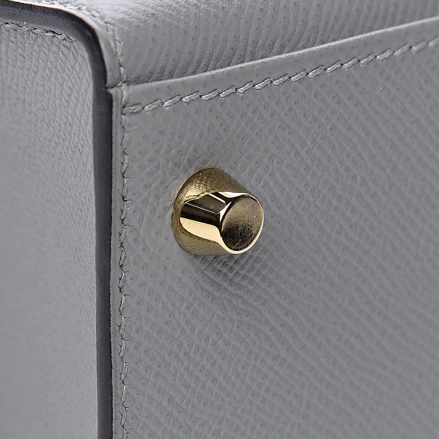 Hermes Epsom Kelly Sellier 28 Gris Mouette 15 of 39