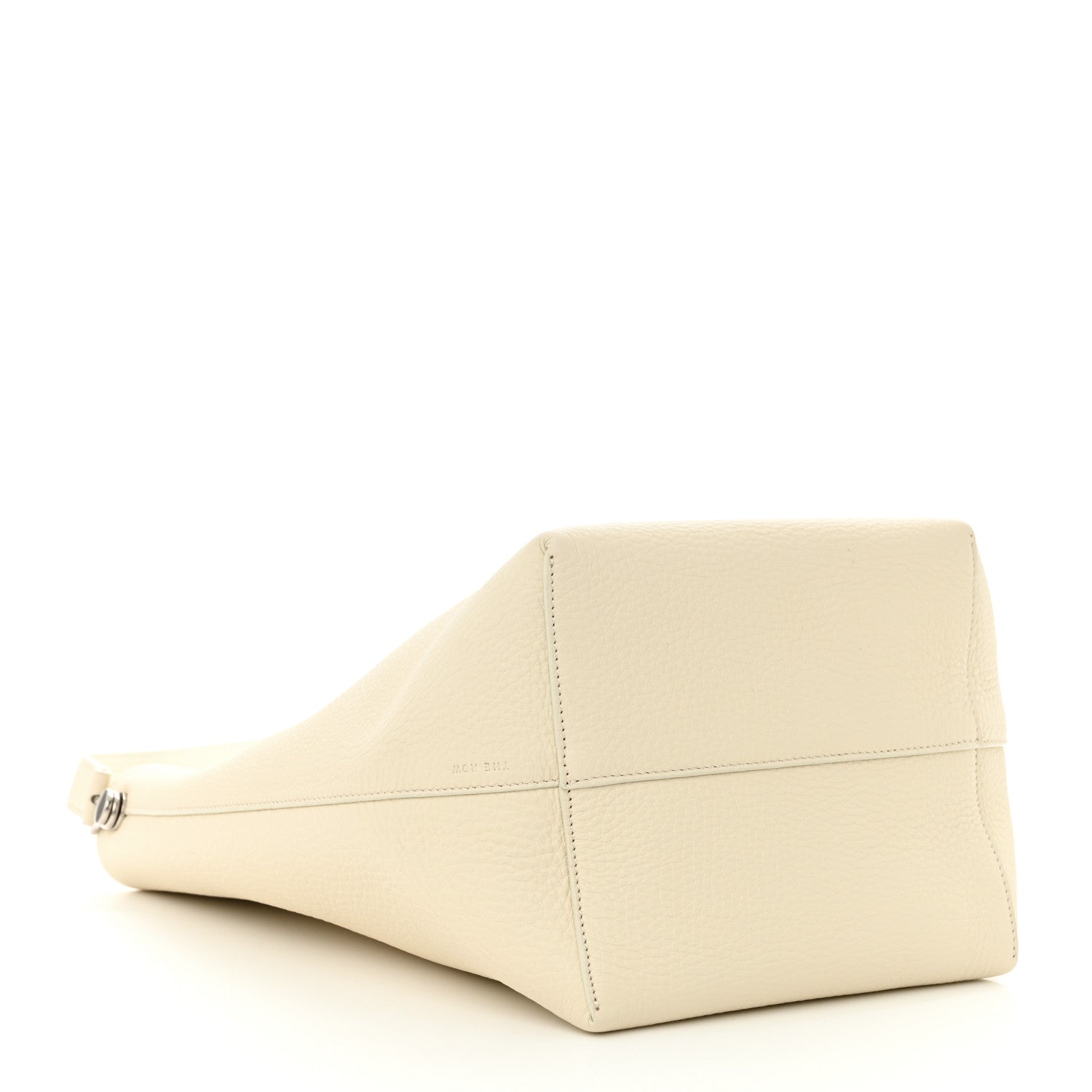 The Row Grained Calfskin Medium N/S Park Tote Ivory 4 of 11