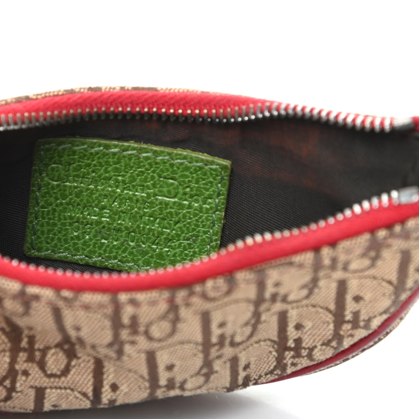 Monogram Rasta Saddle Coin Purse Beige