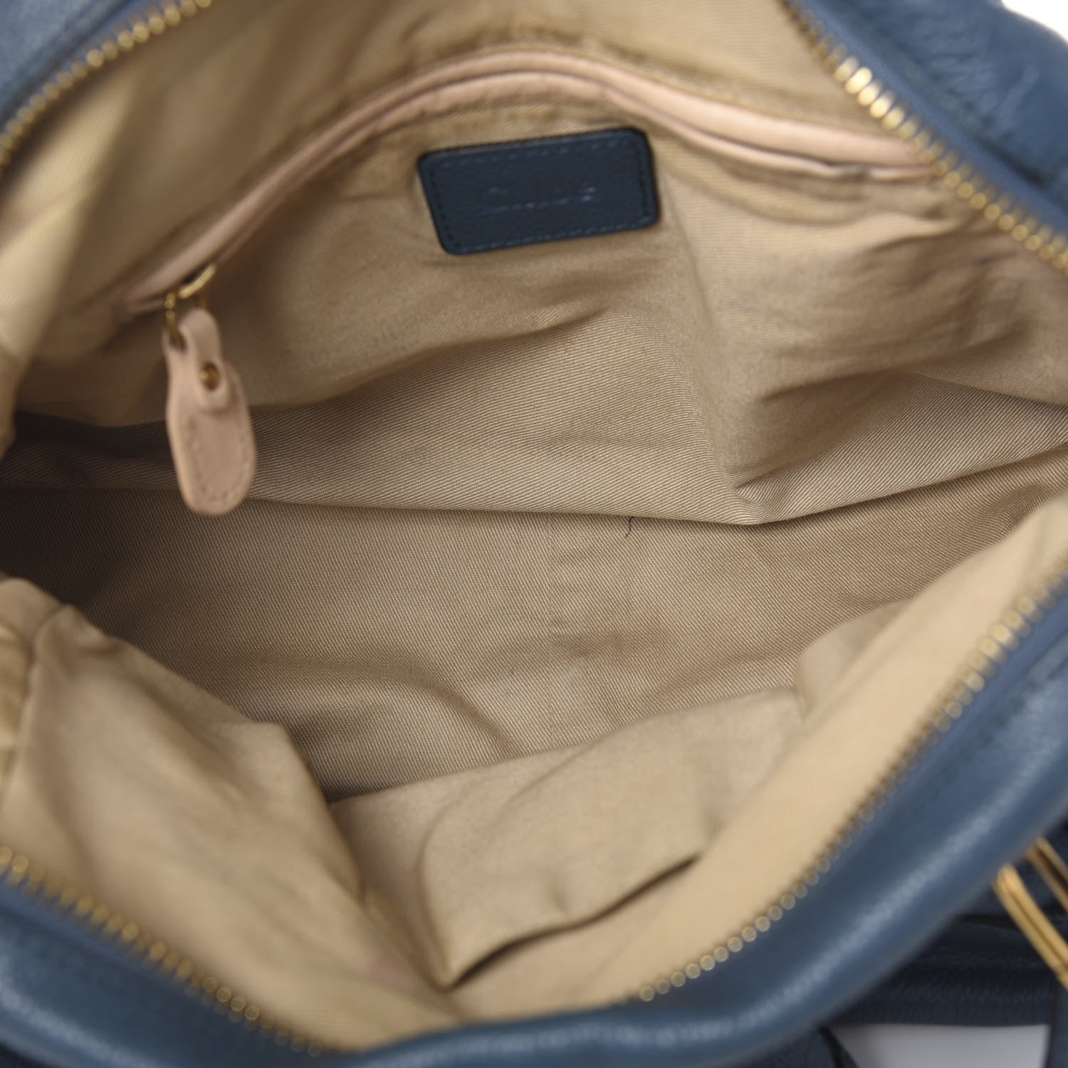 Chloe Calfskin Medium Paraty Peacock Blue 4 of 9