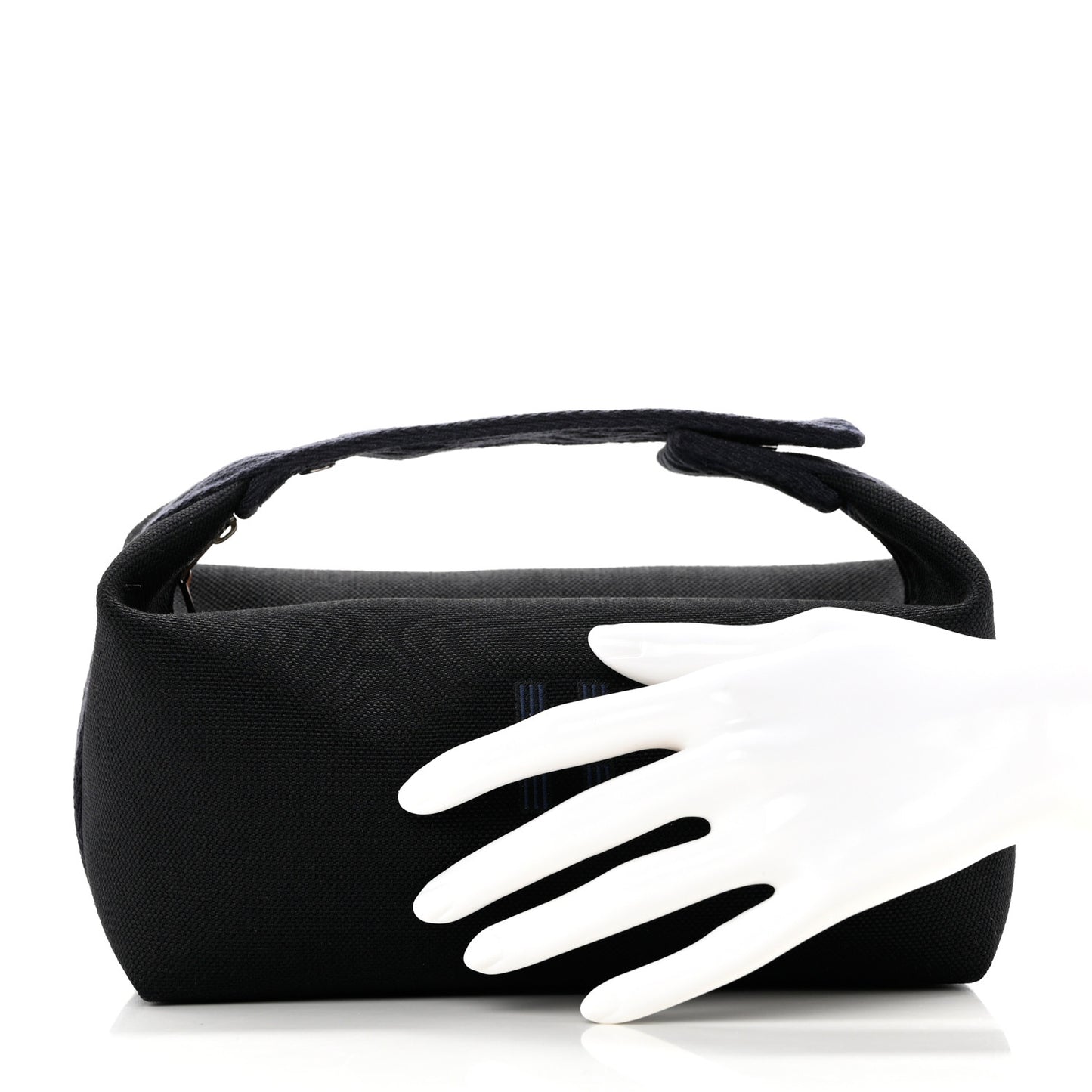Canvas Small Bride-A-Brac Pouch Black Bleu Nuit