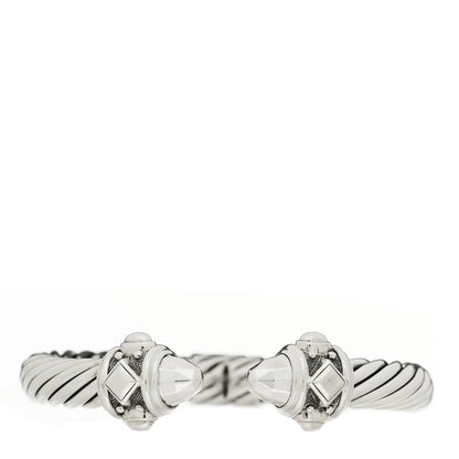 David Yurman Sterling Silver 9mm Renaissance Cable Bracelet 1 of 4