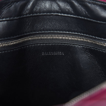 Balenciaga Calfskin XS Triangle Duffle Pink 9 of 10