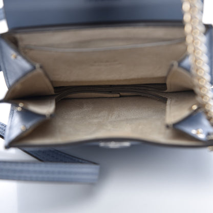 Chloe Suede Calfskin Mini Faye Bracelet Bag Washed Blue 5 of 8