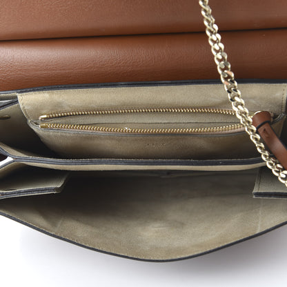 Chloe Suede Calfskin Medium Faye Shoulder Bag Tobacco 5 of 9