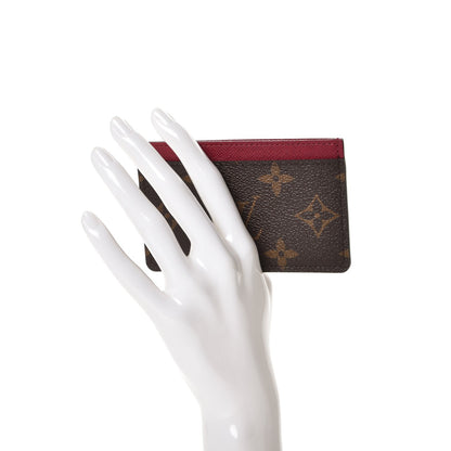 Louis Vuitton Monogram Card Holder Fuchsia 2 of 7