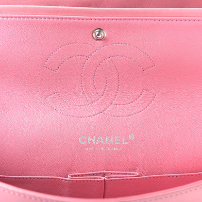 Chanel Lambskin Quilted Medium Double Flap Light Pink 6 of 10