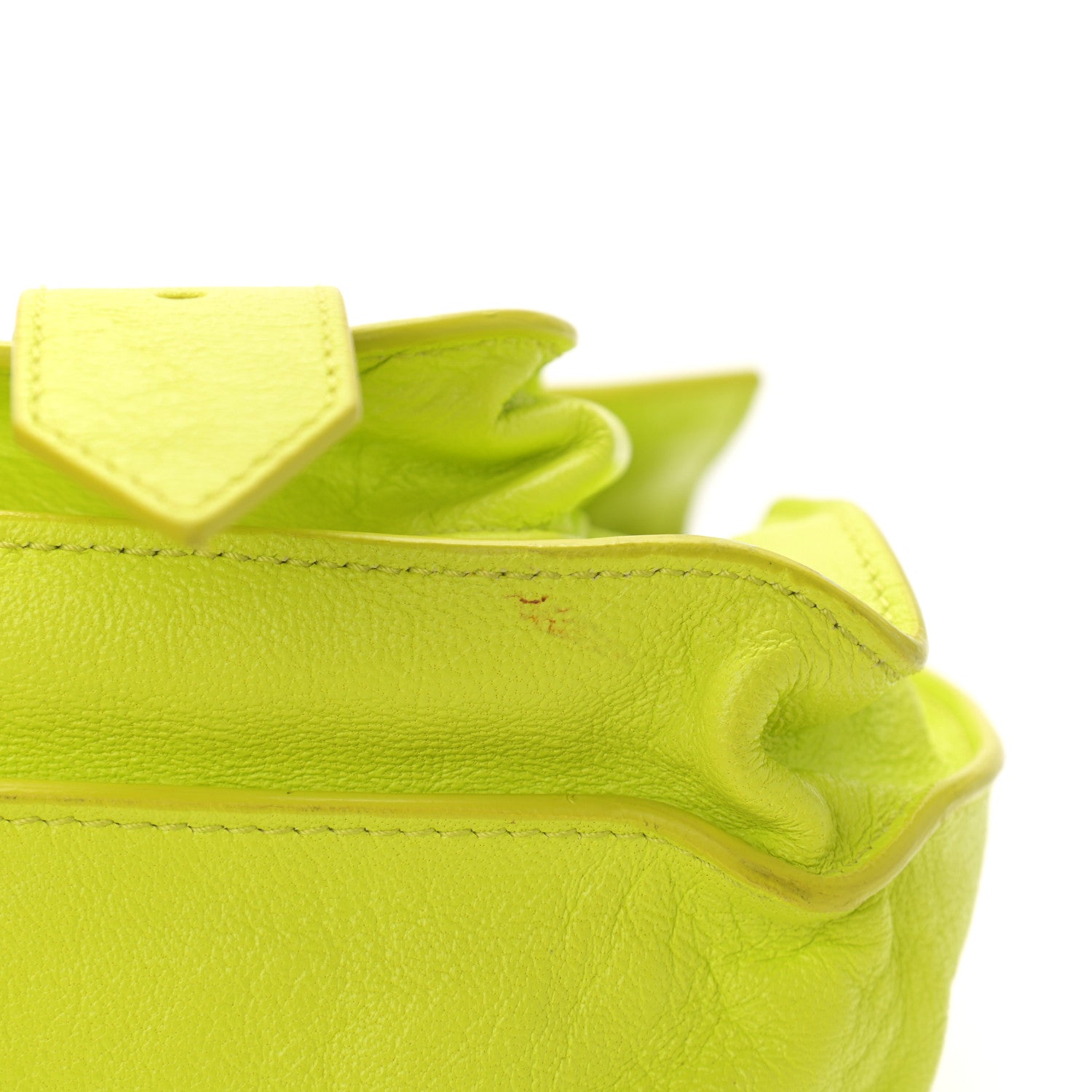 Proenza Schouler Lambskin Medium PS1 Satchel Sulfur 11 of 18