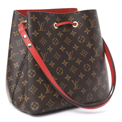 Louis Vuitton Monogram Neonoe MM Coquelicot 3 of 10