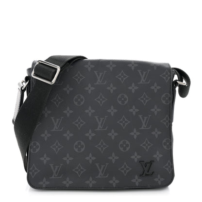 Louis Vuitton Monogram Eclipse District PM Black 1 of 14