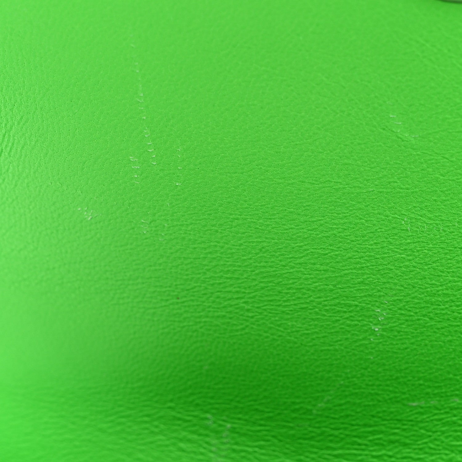 Balenciaga Shiny Calfskin Strass Crocodile Embossed Hourglass Top Handle Bag XS Fluo Green 11 of 14