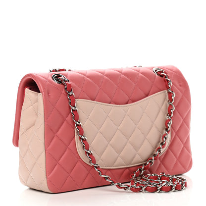 Chanel Lambskin Quilted Tri-Color Medium Valentine Charms Single Flap Pink 3 of 11