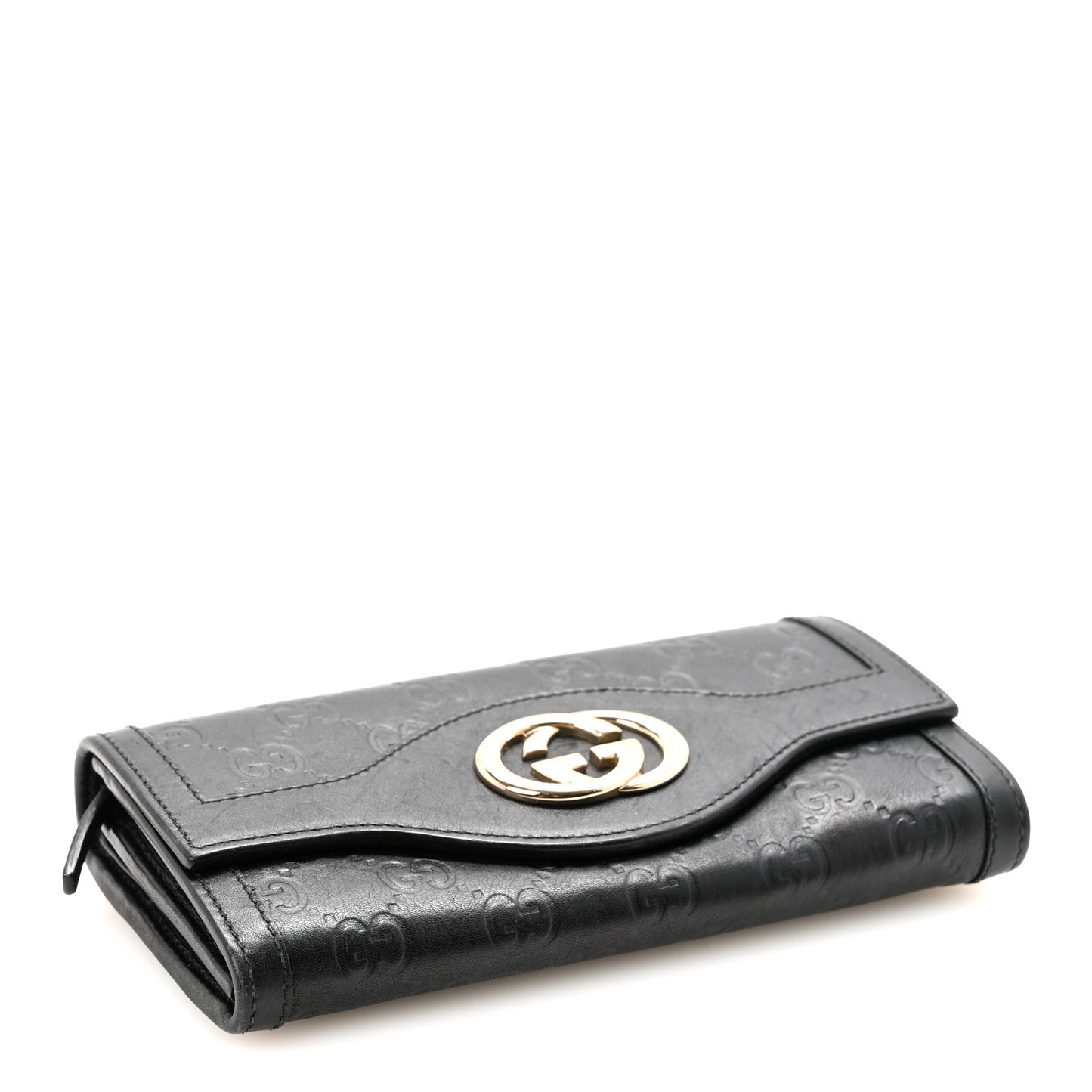 Guccissima Sukey Continental Wallet Continental Wallet Black
