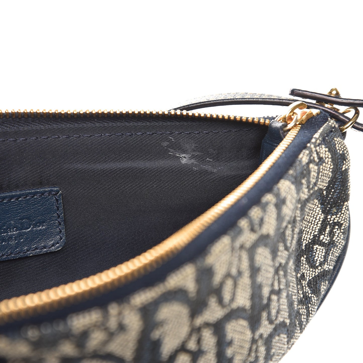 Monogram Mini Saddle Pochette Navy