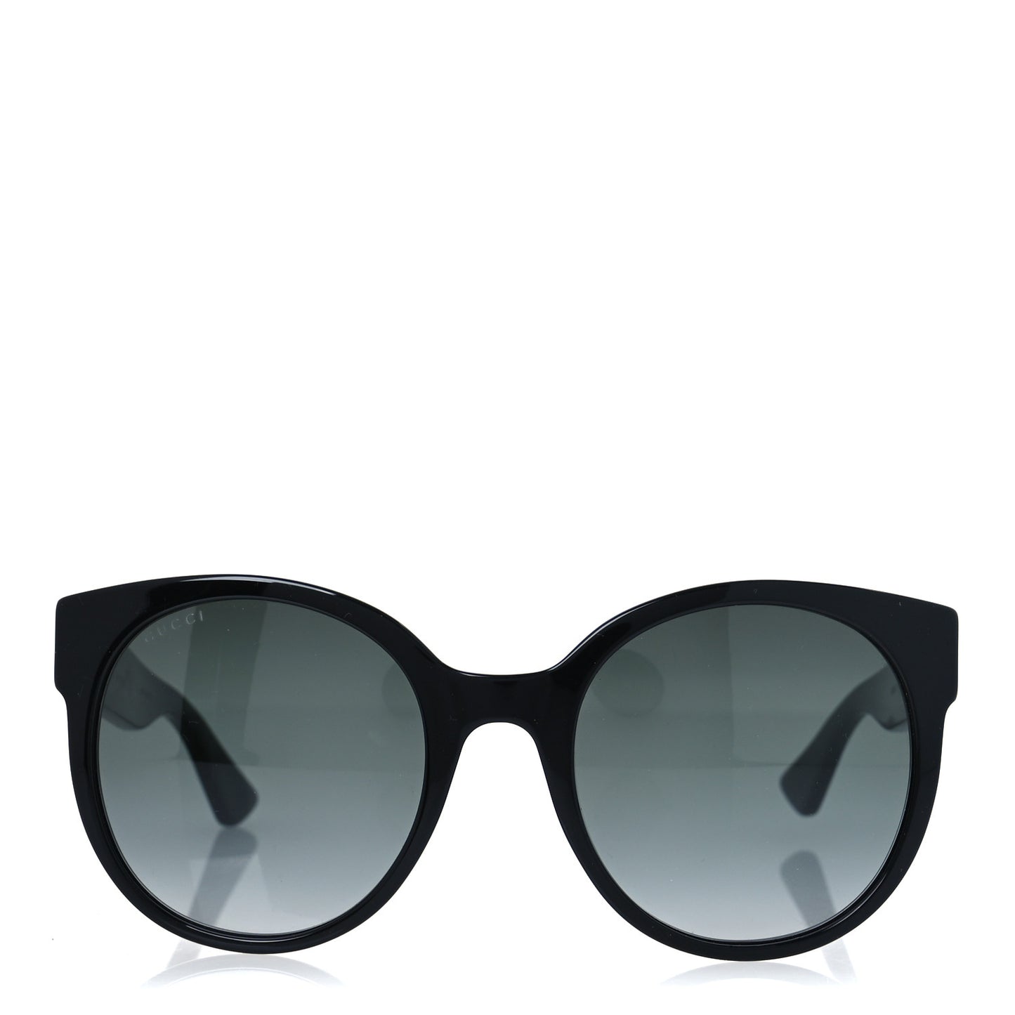 Acetate Round Sunglasses GG 0035S Black