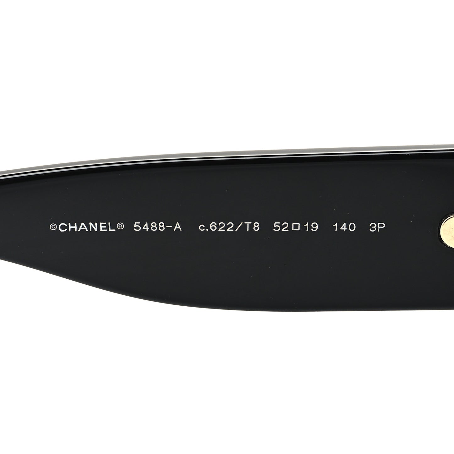 Acetate Rectangle Sunglasses 5488 Black