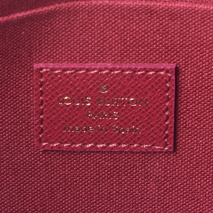 Louis Vuitton Monogram Pochette Felicie Chain Wallet Fuchsia 8 of 8
