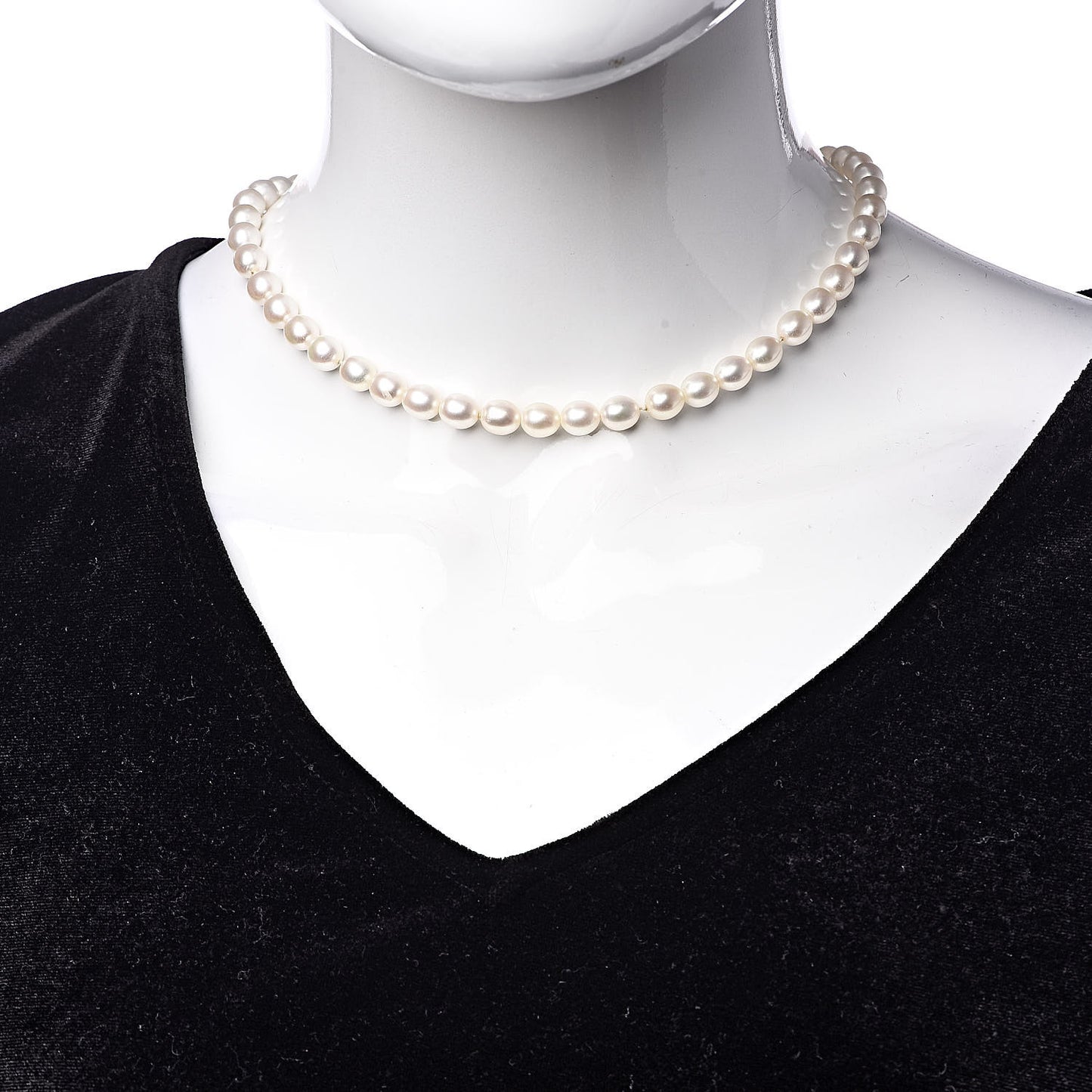 Sterling Silver Pearl Strand Toggle Necklace