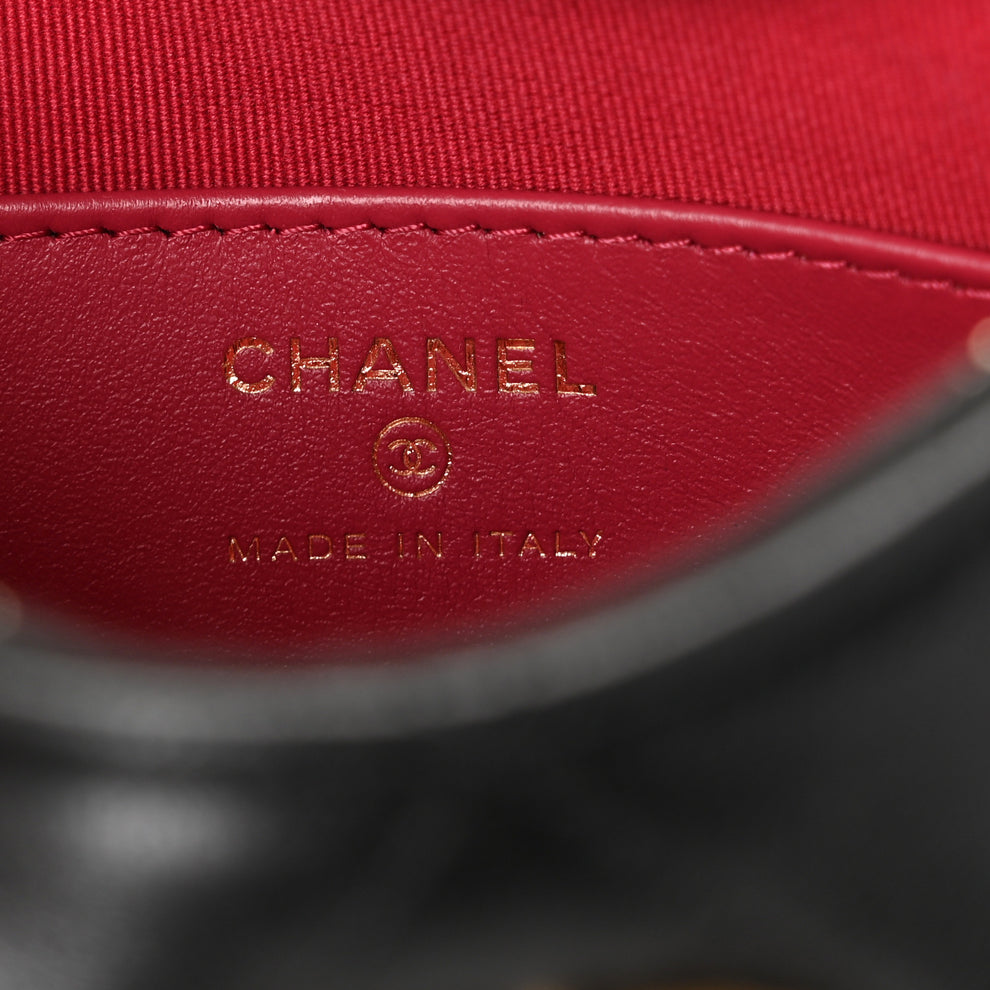 Chanel Lambskin Quilted Chanel 19 Hobo Clutch With Chain Black 1998779 ...