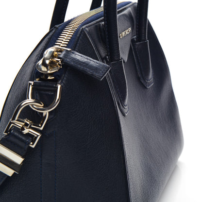 Givenchy Sugar Goatskin Small Antigona Night Blue 9 of 14
