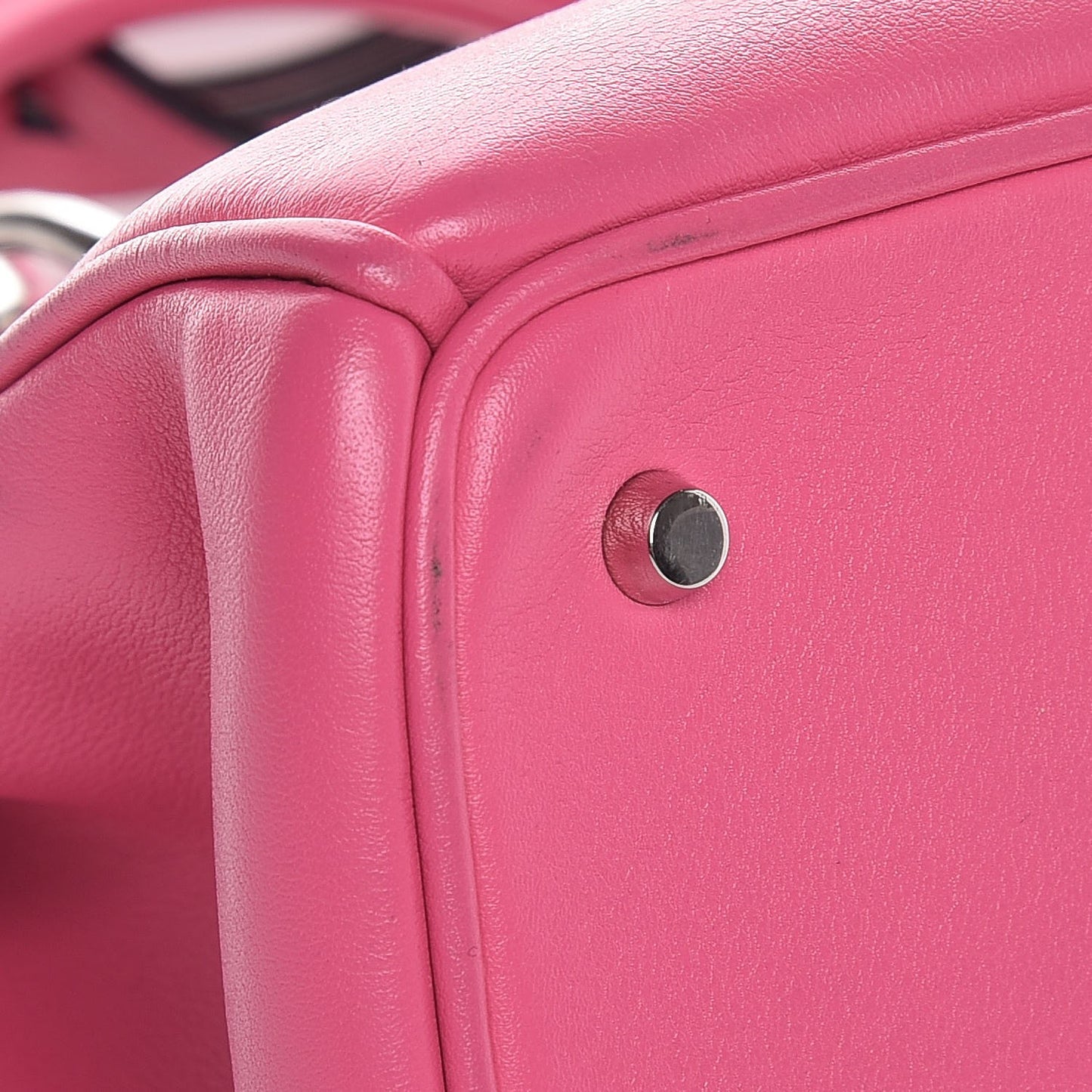 Calfskin Small Diorissimo Tote Pink