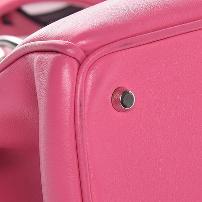Christian Dior Calfskin Small Diorissimo Tote Pink 10 of 13