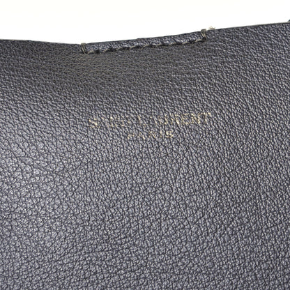 Saint Laurent Calfskin Large Shopping Tote Storm 4 of 4