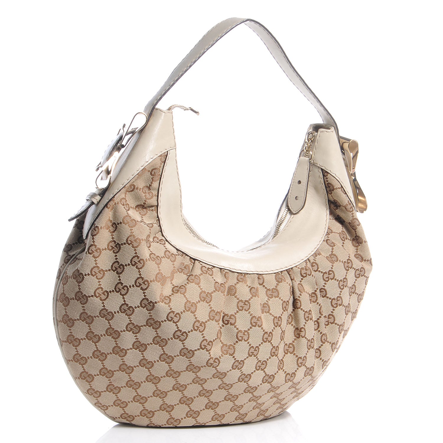 Gucci Guccissima Queen Hobo Bag Ebony 3 of 10