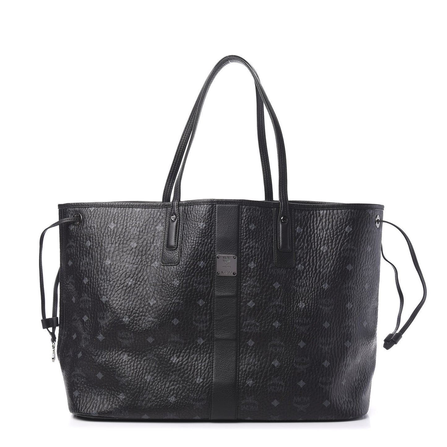 Visetos Large Liz Reversible Shopper Tote Black