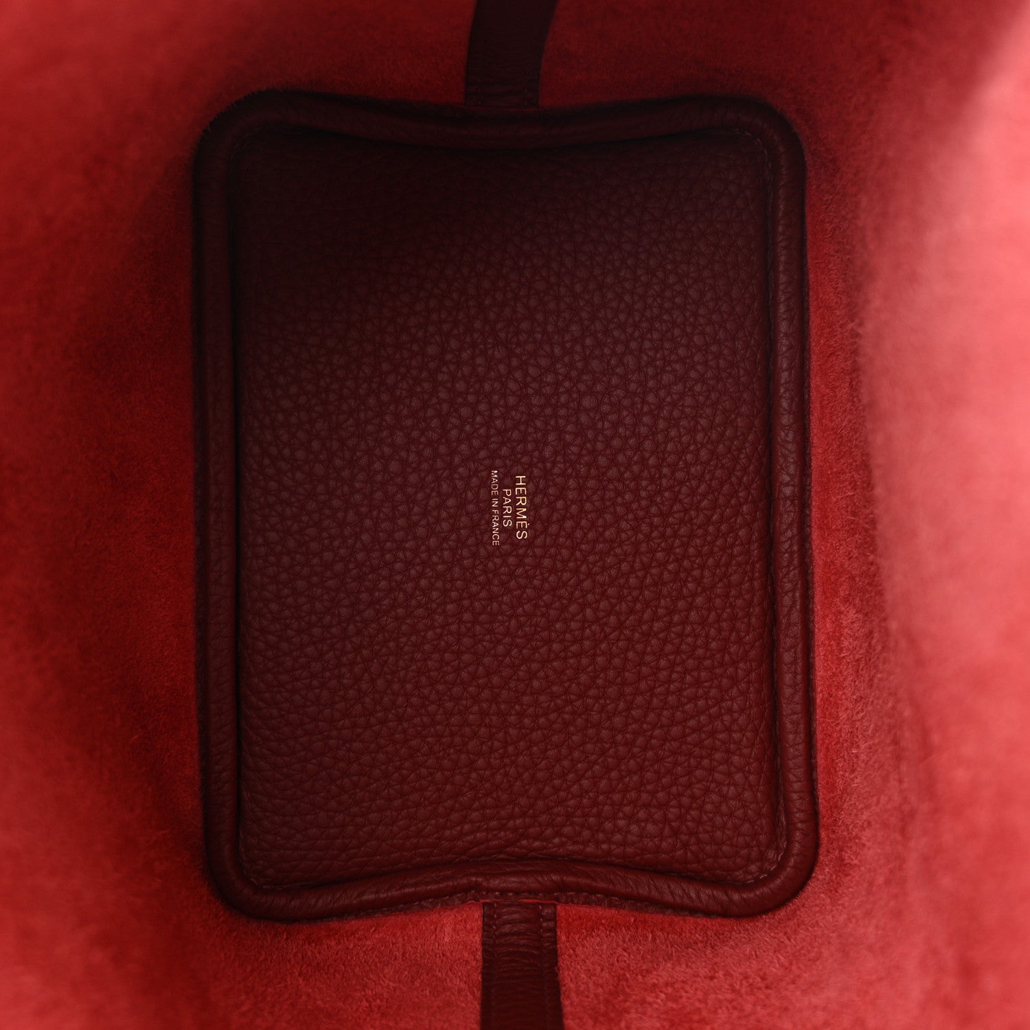 Hermes Taurillon Clemence Picotin Lock 18 PM Rouge H 5 of 11