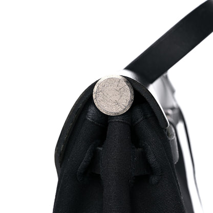 Hermes Toile Vache Calfskin Herbag 30 PM Black 14 of 18