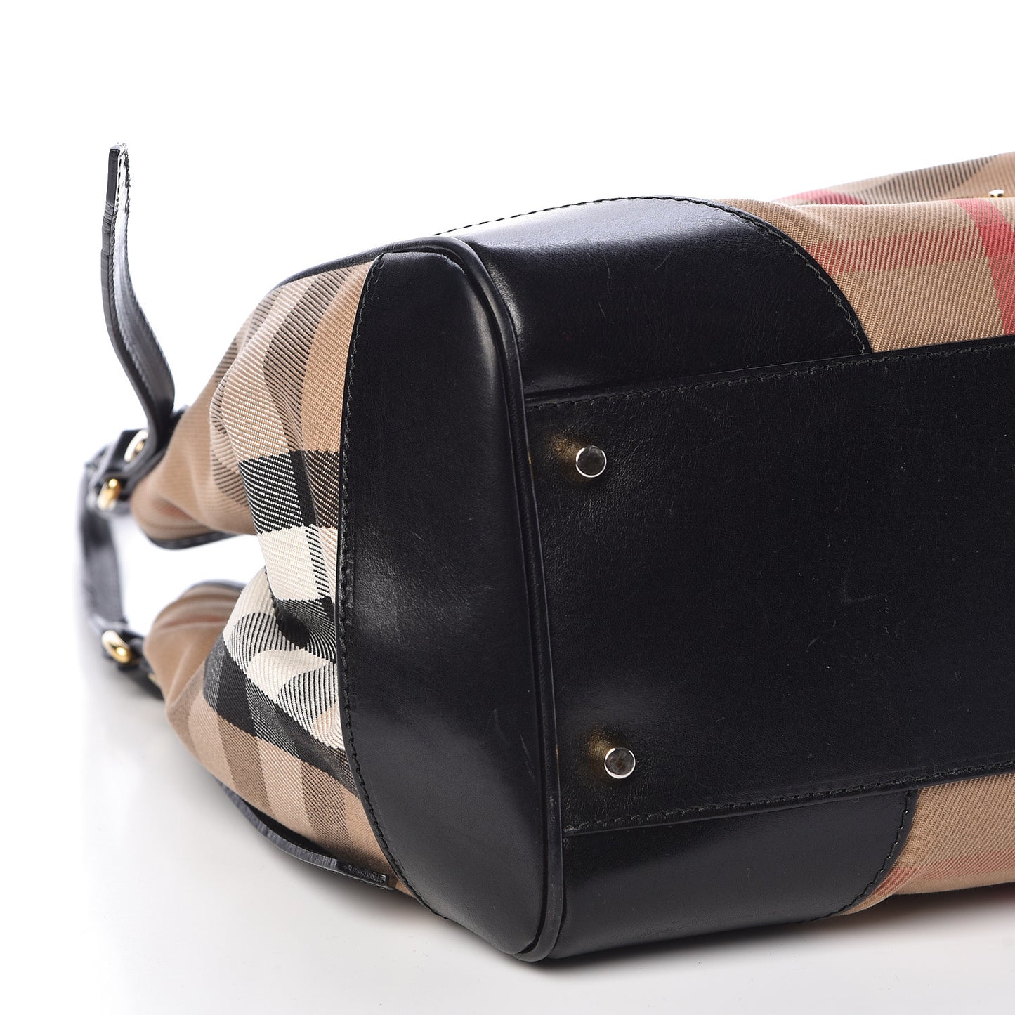 House Check Small Canterbury Tote Black