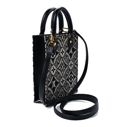 Louis Vuitton Jacquard Since 1854 Petit Sac Plat Grey 3 of 11