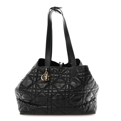 Christian Dior Calfskin Macrocannage Large Toujours Black 1 of 10