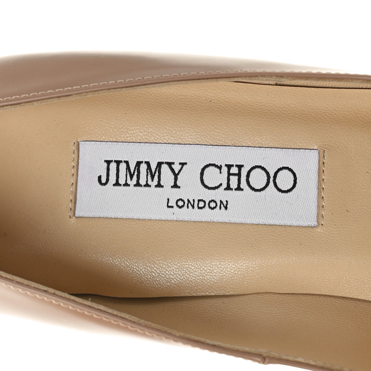 Jimmy Choo Liquid Calfskin Anouk 120 Pumps 37 Ballet Pink 6 of 8