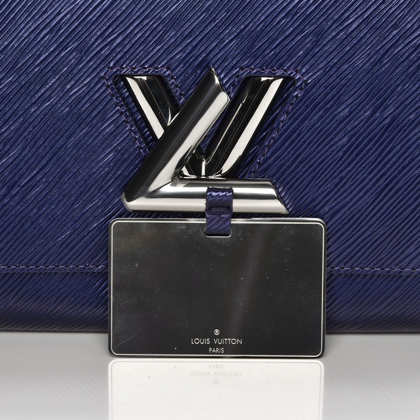 Epi Twist Shoulder Bag MM Indigo