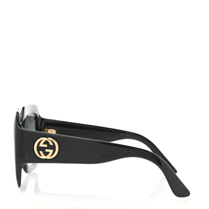 Gucci Acetate Square Frame Sunglasses GG0053S Black 3 of 8